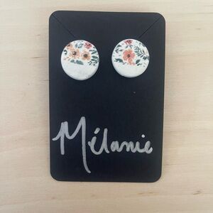 Polymer clay earrings